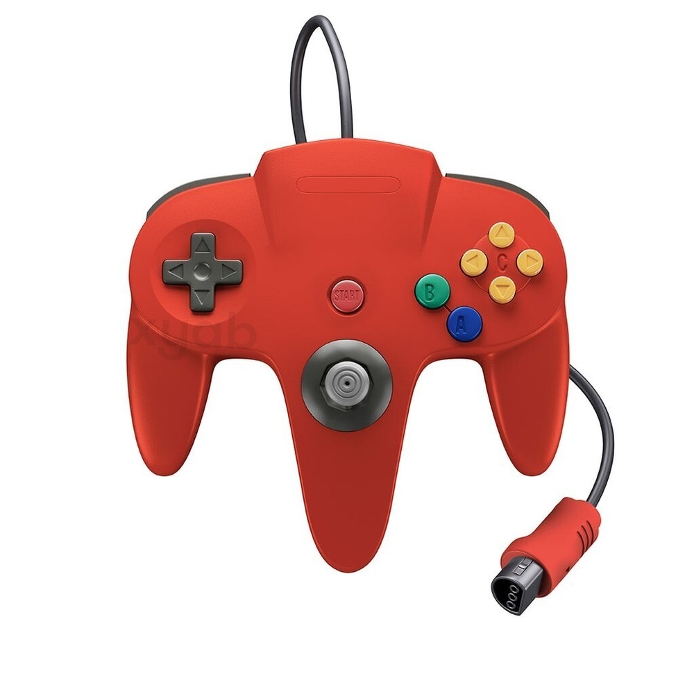 XYAB Nintendo 64 Proto Controller Remote Accessory NEW IN BOX - N64 Red - Picture 3 of 3